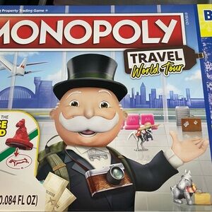 Hasbro Monopoly Puzzle Game Red and White